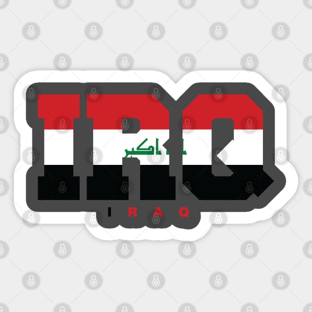 Iraq Sticker by BAOM_OMBA